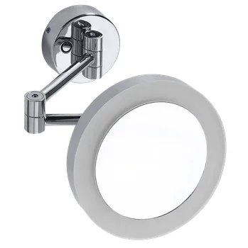 Zrcadlo SAPHO X-ROUND kosmetické zrcátko závěsné LED, Ø 200mm, chrom