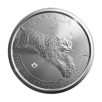 1 unce stříbrná mince Kanada Predator Serie - Luchs 2017