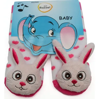 BOMA Cinkací ponožky BABY MIX Barva: zajíček, Velikost: 86-92