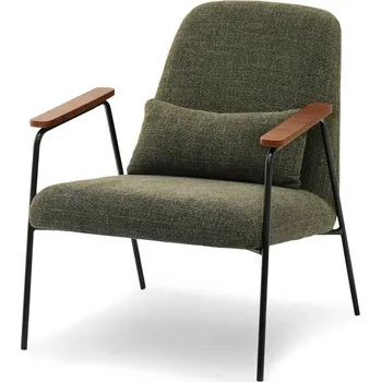 Křeslo MPT Křeslo Elia zelené/černé podnoží