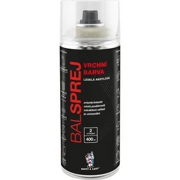 BALSPREJ vrchní univerzální akrylová barva ve spreji 400 ml, slonová kost