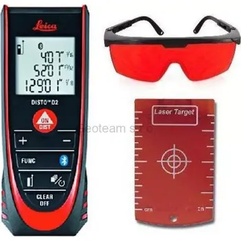 Měřící laser Laserový dálkoměr Leica Disto D2 BT + brýle a terčík