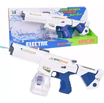 Dětská zbraň Elektrická vodní pistole s velkou nádrží