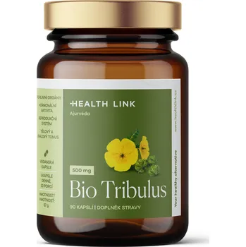 Přírodní produkt HEALTH LINK BIO Tribulus kapsle 500 mg 90 ks