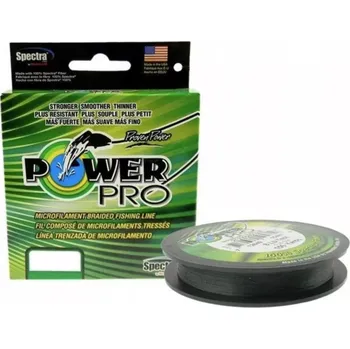 Ostatní Pletená šňůra PowerPRO Moss Green Průměr: 0,56mm Získejte slevu -5% za registraci v e-shopu