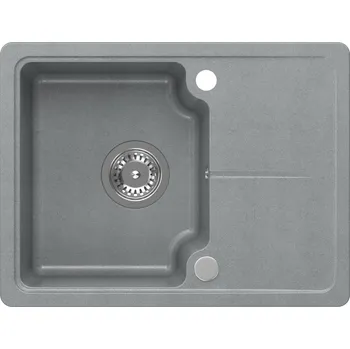 Granitový dřez Quadron Baby Johnny dřez graniteq 58x44 cm šedá/grafitová/onyx HCQBJ5844SZK