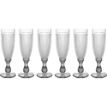 Sklenice SKLENIČKY NA ŠAMPAŇSKÉ skleničky na šampaňské 185 ml sada 6 ks