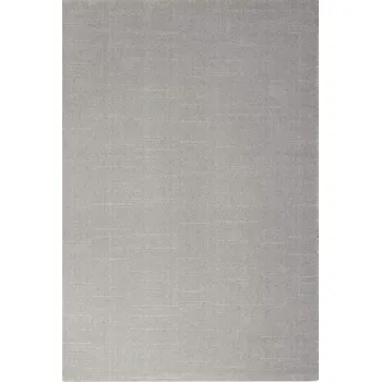 Koberec Vlněný koberec Agnella Noble Shift Šedý - 80 x 160 cm