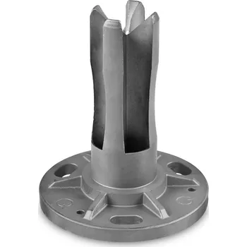 Zábradlí Příruba pro sloupek zábradlí Příruba pro sloupek zábradlí, trubka O60,3 mm x 2 mm, nerez. ocel 304, surová