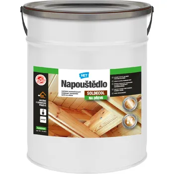 Lak na dřevo HET SOLDECOL Napouštědlo na dřevo 10 l
