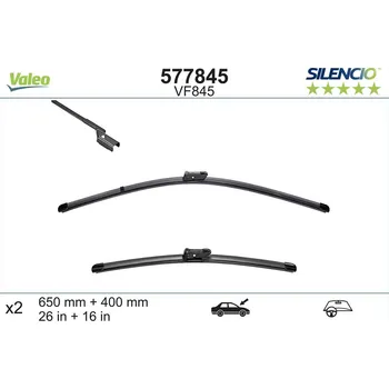 List stěrače VALEO 577845