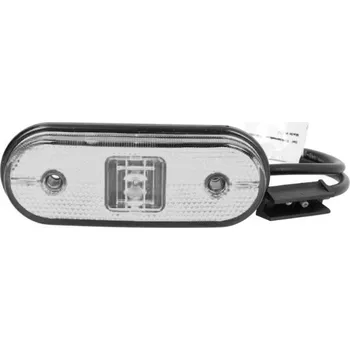 Poziční světlo LED Uni-Point, bílé s kabelem 1,5m