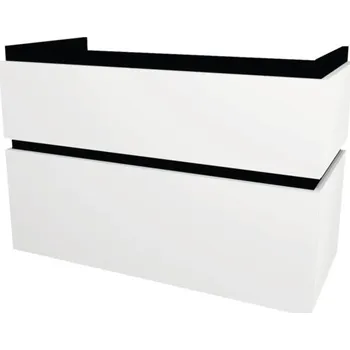 Koupelnový nábytek Koupelnová skříňka pod umyvadlo Devo Viva 2.0 bílá matná 97 x 66 x 44 cm VV2-SU2S98x66-F83