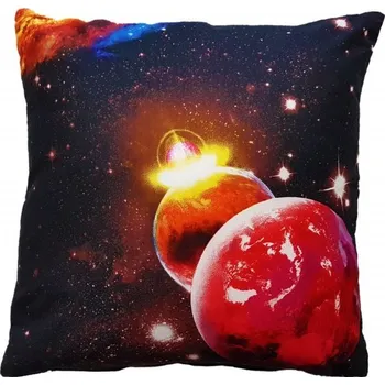 Dekorativní polštářek Polštářek Vesmír 40x40 cm
