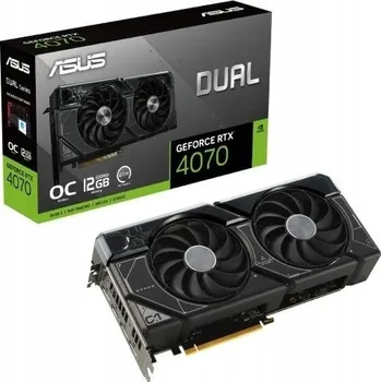 Grafická karta Grafická karta ASUS GeForce RTX 4070 DUAL OC 12 GB GDDRX6