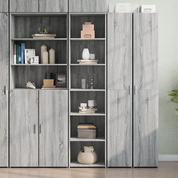 Příborník do zásuvky Skříň highboard šedá sonoma 45 x 41 x 185 cm kompozitní dřevo