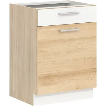 Kuchyňská linka RUTHIN, dolní skříňka D60S1 se šuplíkem, buk + PROVĚŘENO zákazníky + vyzvednutí ZDARMA