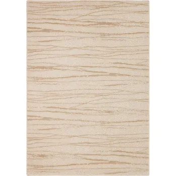 Koberec Vlněný koberec Agnella Noble Tejat Světle Béžový - 160 x 230 cm