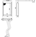 Výměník tepla, vnitřní vytápění HART 630 926