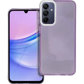 Pouzdro na mobilní telefon Kryt Samsung A15 fialový (obal neboli pouzdro na Samsung A15)