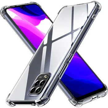 Pouzdro na mobilní telefon Techsuit Silikonové pouzdro se zesílenými hranami pro Xiaomi Mi 10 Lite transparentní