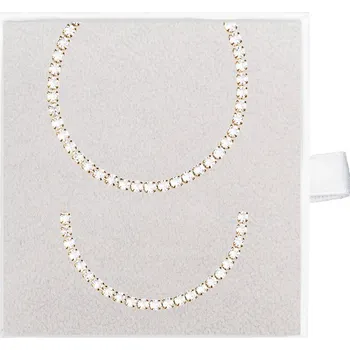 Souprava šperků franco bene Kamínkový set náhrdelník a náramek - pozlacený | 6025