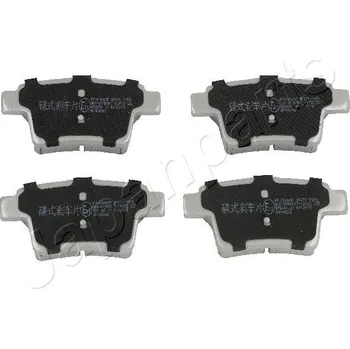 Brzdová destička Sada brzdových destiček, kotoučová brzda, , 1356392, 1521329, 1522073, 4S712M008AA, 4S712M008AB, C2S38068, C2S48024, C2S52081, ME4S7J2M008AB, JAPANPARTS, PP-0306AF