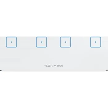 vypínač Tech-Controllers SINUM WSS-22m-BK Vypínač čtyřnásobný, drátový - černá WG.23.0140