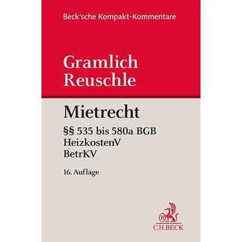 Mietrecht - Gramlich, Bernhard