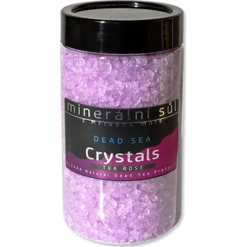 Koupelová sůl Alzara sůl z Mrtvého moře čajová růže 750g