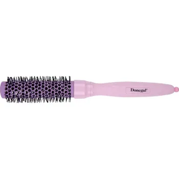 kartáč na vlasy Kulatý pastelově fialový kartáč