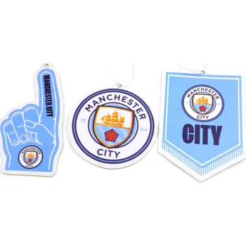 Vůně do auta MANCHESTER CITY FC Vůně do auta Manchester City FC, modré, sada 3 ks