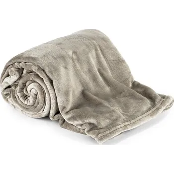 deka DEKA MIKROFLANEL 200x220 cm - SVĚTLE ŠEDÁ