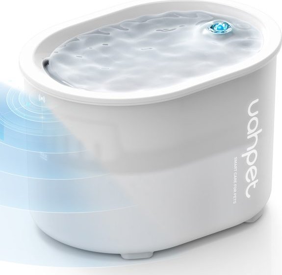 UahPet Glow | Fontána pro psy a kočky - Bílá