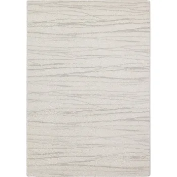 Koberec Vlněný koberec Agnella Noble Tejat Světle Šedý - 120 x 180 cm