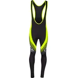 Kalhoty Force F58 se šráky a vložkou, črn-fluo S