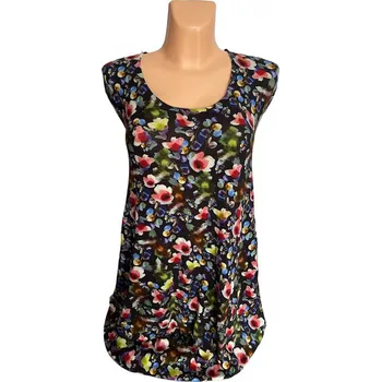 Top dámský bez rukávů POALA, Barva Jako na obrázku, Velikost XXL 48, Materiál 96% Viskoza 4% Lycra