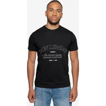 Pánské tričko Don Lemme Pánské regular fit triko Lens - black Velikost: S