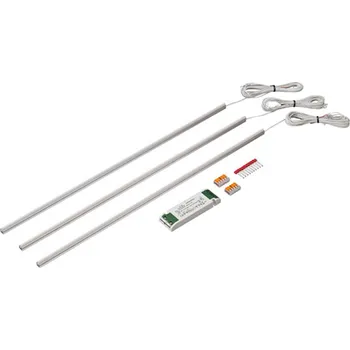 Lampička dot-spot bodové LED světlo line set sl 3,5 2 700 K 60 cm hliník 3 x 8,6 W LED - Doprava zdarma