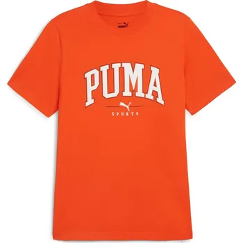 Pánské tričko Pánské Tričko s krátkým rukávem PUMA PUMA SQUAD BIG GRAPHIC TEE 68179118 – Oranžová M