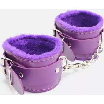 Pouta na ruce DK Toys Smooth Shackles - Fialová