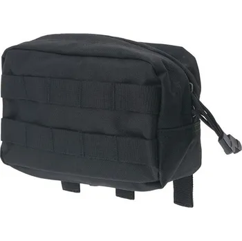 Střední horizontální Molle sumka - černá, GFC