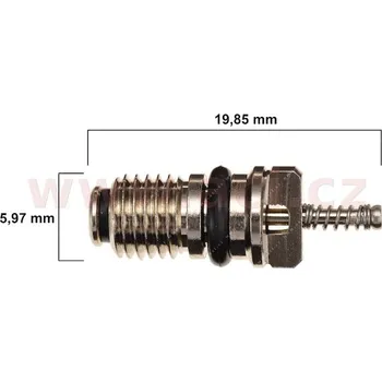 Auto-moto ventil klimatizace R134a M6