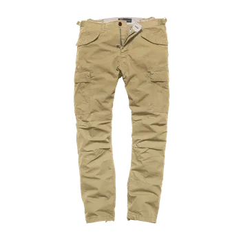 Pánské kalhoty Kalhoty Miller M65 Vintage Industries - Khaki béžové Velikost: 32