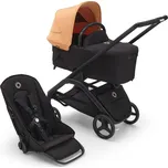 BUGABOO Dragonfly Kompletní kočárek Black/Midnight Black/Island Coral