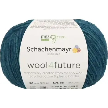 Příze Schachenmayr WOOL4FUTURE 66 peacock (Recyklovaná příze WOOL4FUTURE 66 peacock)