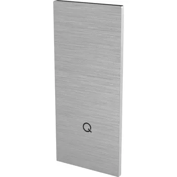 Zábradlí Koncové víčko, Easy Glass Strong, horní montáž Koncové víčko, Easy Glass Strong, horní montáž, pro schody, vlevo a vpravo, hliník, surový