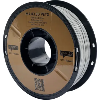 Filament Majkl3D-Filaments PETG 1.75mm 1kg | Šedá