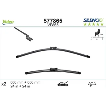 List stěrače VALEO 577865