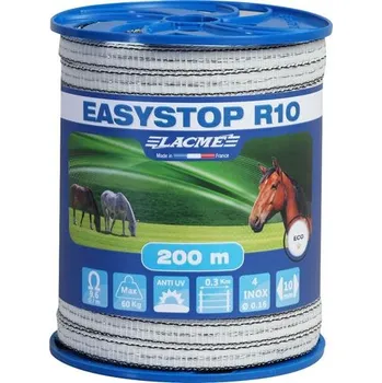 Ohradník Elektrická páska EASYSTOP 10 mm/200 m pro elektrický ohradník